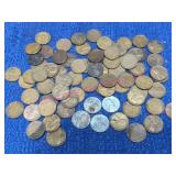 Lot of Lincoln Wheat Pennies