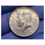 1968 Kennedy 40% Silver Half Dollar Coin