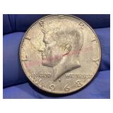 1968 Kennedy 40% Silver Half Dollar Coin