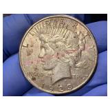 1923-S Peace Silver Dollar 90% Silver