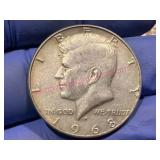 1968 Kennedy 40% Silver Half Dollar Coin