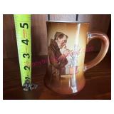 (LR)ï¿½Anchor Pottery Antique Monk Mug