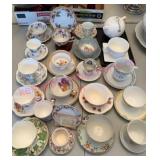 (DR)ï¿½20 Cups & Saucers (some England)