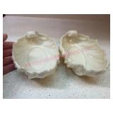 Lenox Leaf-Shaped Dishes w/ Mark