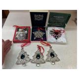 (K) 6 Lenox Ornaments