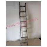 (G) Medium Duty Aluminum Extension Ladder