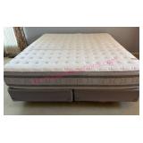 (MB) Restonic Firm King Sz Mattress w/Frame