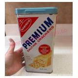 (DR) 1969 Nabisco Premium Saltine Crackers Tin