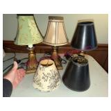(LR)ï¿½3 Table Lamps w/ Shades