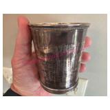 (K) E&D Kinsey Coin Silver Mint Julep Cup 138g