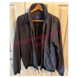 (Cloak Closet) Ashford Black Rain Jacket sz L