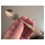 (K) RW Sterling Silver Spoon 0.74-ozt