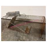 (G)ï¿½2 Live Traps Large & Small