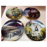 (DR) Gnomes Four Seasons Decorative Plates