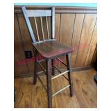 (LR)ï¿½1967 Youth Chair w/Wood Construction