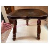 1969 Tell City Maple 3-Leg Stool