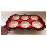 (K)ï¿½Temp-tations Floral Lace Ovenware Tray