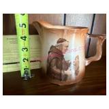 (LR)ï¿½Antique Monk Pitcher w/ Handle