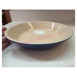 (DR) LeCreuset Blue Stoneware 11in Pie Plate