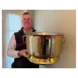 (DR) Lrg Metal Bucket by Mercer & Madison