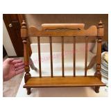 Unmarked Tell City Book Holder Stand