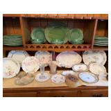 (DR)ï¿½21pcs Bordallo Pineheiro Pinecone Dishes