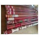 (LR)ï¿½8 Rolls of New Christmas Wrapping Paper