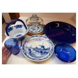 (DR)ï¿½Blue & White Dishware Lot