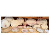 (DR)ï¿½Antique Pink Flower China Collection