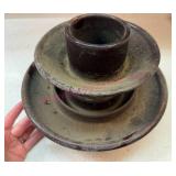 (DR) Vtg Lrg Brown Pottery Insulator