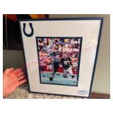 (K) Ken Dilger Autographed Colts Photo