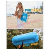 Blue Wekapo Inflatable Air Lounger Chair #2