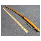 Handcrafted 3ft Walking Stick by Roger Downey