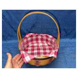 2002 Longaberger Basket w/ Liner & Protector