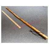 Handcrafted 4ft Walking Stick by Roger Downey