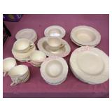 Indiana Glass Custard Orange Blossom Dishes