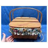 1993 Longaberger Cake/Sm Picnic Basket