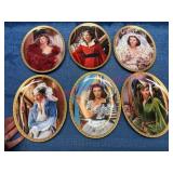 Gone w/ the Wind Cameo Memories Plates