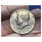 1964-D Kennedy Half Dollar Coin