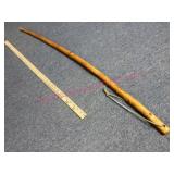 Handcrafted 4ft Walking Stick Diane" by Downey