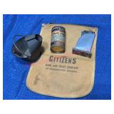 Old Bloomington Money Bag w/Lighter & Ashtray