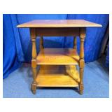 Heywood Wakefield 3-Tier Wooden Table