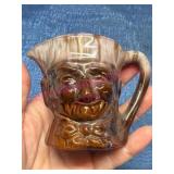 Ceramic Toby Mug w/ Embossed Markings