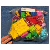 Bag of Assorted Lego Bricks & Accessories