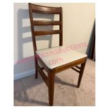 Mid-Century Sturdy Chair w/Wood Frame