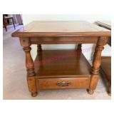 Ethan Allen Solid Wood Lamp Table