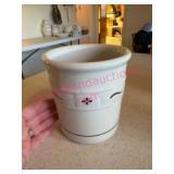 Longaberger Pottery Red 5.5in Crock