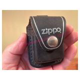 (K) New Zippo Leather Holster in Black