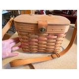 (K)ï¿½1996 Longaberger Shoulder Purse Basket
