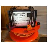 (G) 6v-12v Battery Charger & 50ft Ext Cord